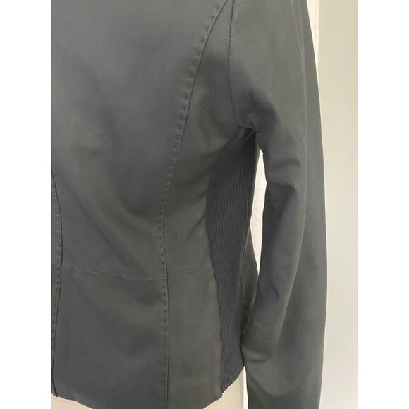 Vince Grey Leather Jacket - Picture 9 of 14